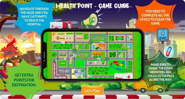 HEALTH POINT MICRO GAME IN N-GAGE GAMIFIED ASSESSMENT MOBILE APP